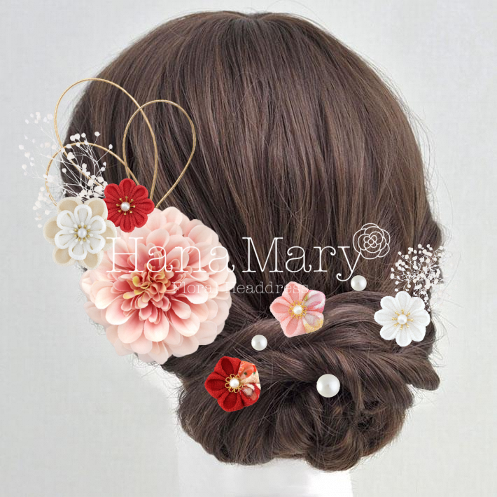 つまみ細工がすてき1